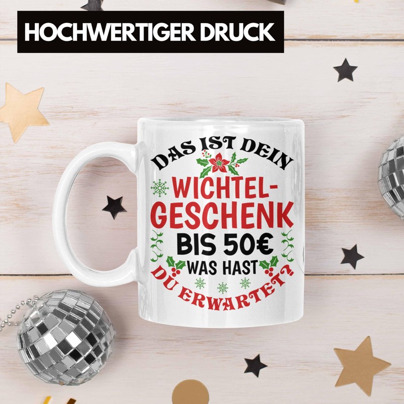Trendation - Secret Santa Gift for 50 Euro Cup Secret