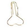 50pcs Heart Pen Clips Plated Metal Pen Holder Clips Small