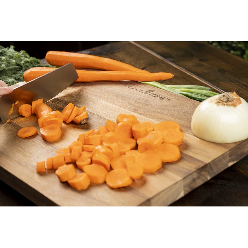 BLACKSTONE 5595 Solid Acacia Wood Griddle Cutting Board with Feet