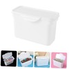 OFFSCH 4Pcs Laundry Powder Container Set Multi Functional Storage Box