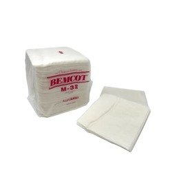 Static Care Anti-Static Wipers, 100% Cotton Nonwoven Wipers, Low Linting, High Absorption, 10"x10", Pack of 100