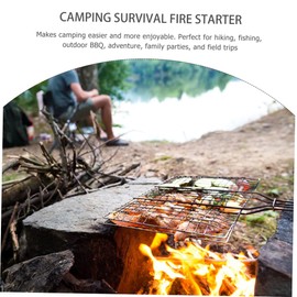 COHEALI Multi-Purpose Outdoor Natural Firelighters Kiln Dried Kindling Sticks for BBQ Camping and Emergency Use