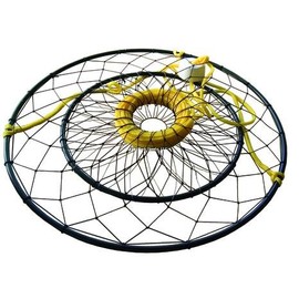 Beau Mac Crab Net Deluxe w/Harn & Rope 29x19x17