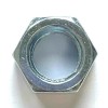 Unbranded 3/8-24 FINISHED HEX NUT GRADE 2 ZINC PLATED -