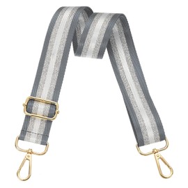 PATIKIL Taschengurt, Breiter Schultergurt Verstellbarer Crossbody-Taschengurte Universeller Ersatz-Schultergurt für Damenhandtaschen Canvas-Gitarrentasche Rucksack, Dunkelgrau