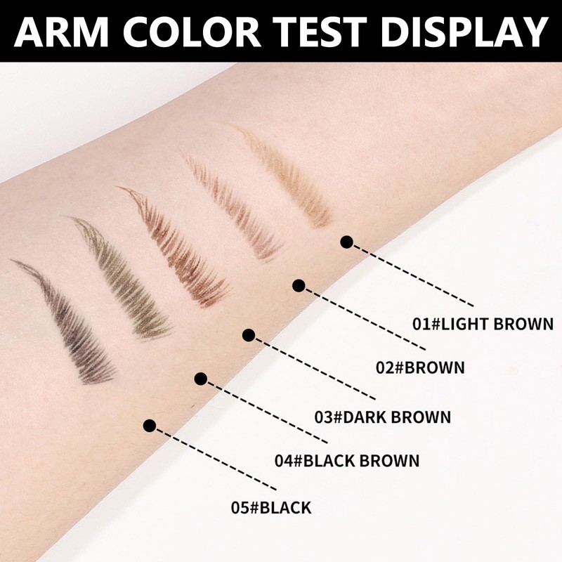 Waterproof Microblading Eyebrow Pen - 2 in 1 Double Ended