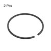 uxcell Piston Ring Set, 2Pcs 49mm x 1.5mm Standard Size