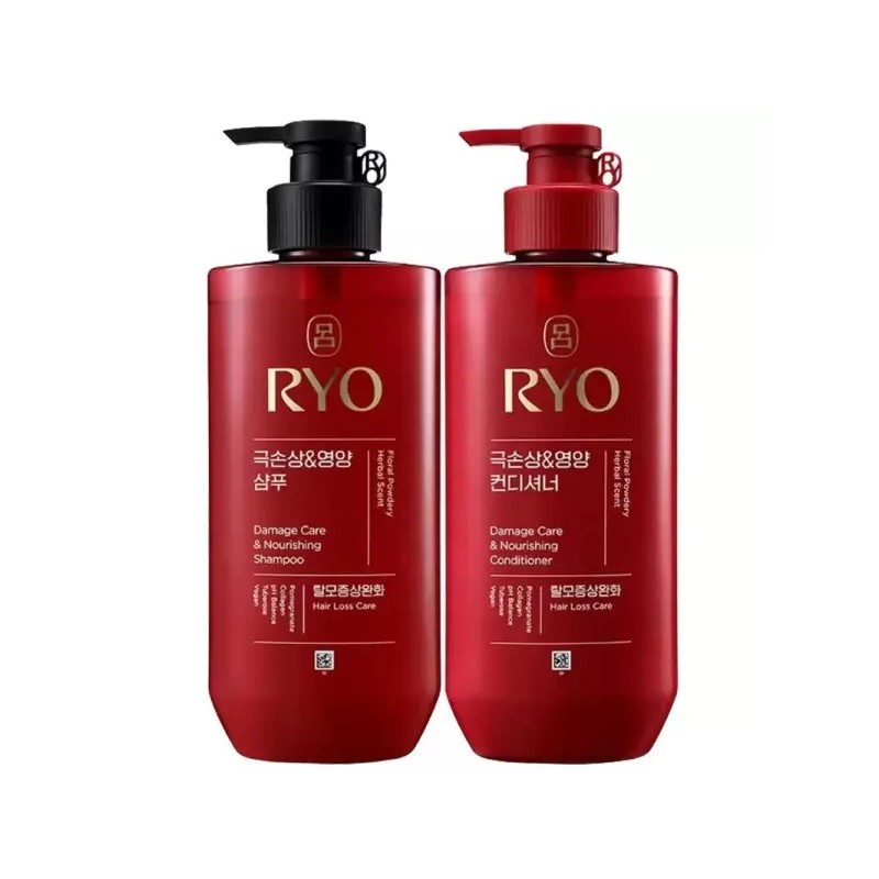 Rye 려 흑운 볼륨&모근강화 컨디셔너 린스 480ml 탈모증상완화 힘없는 머리카락