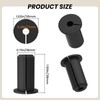 ZDRU 2pcs in Wall Pass Through Cable Routing Kit Compatible