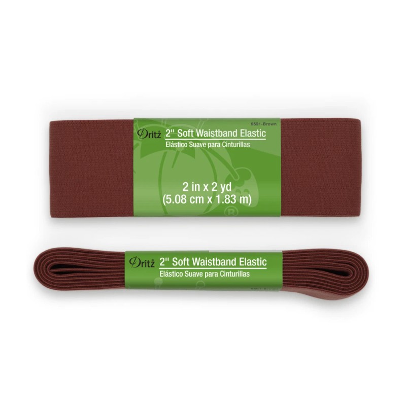 Dritz, 2" x 2yds Soft Waistband Elastic - Blue