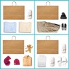 GSSUSA 16x6x12 Large Paper Bags with Handles 100Pcs, Gift Bags,
