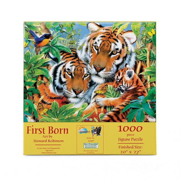 SUNSOUT INC - First Born - 1000 pc Jigsaw Puzzle by Artist: Howard Robinson - Finished Size 20" x 27" - MPN# 54940
