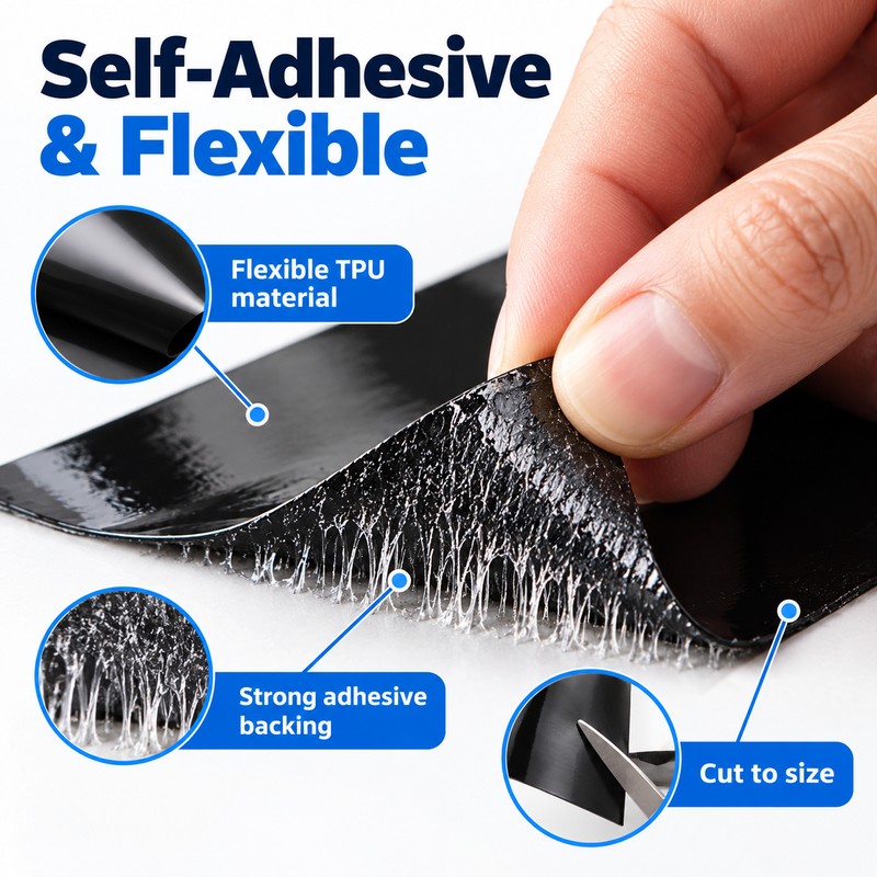 Waterproof Repair Tape for Leaks and Cracks – Strong Self-Adhesive