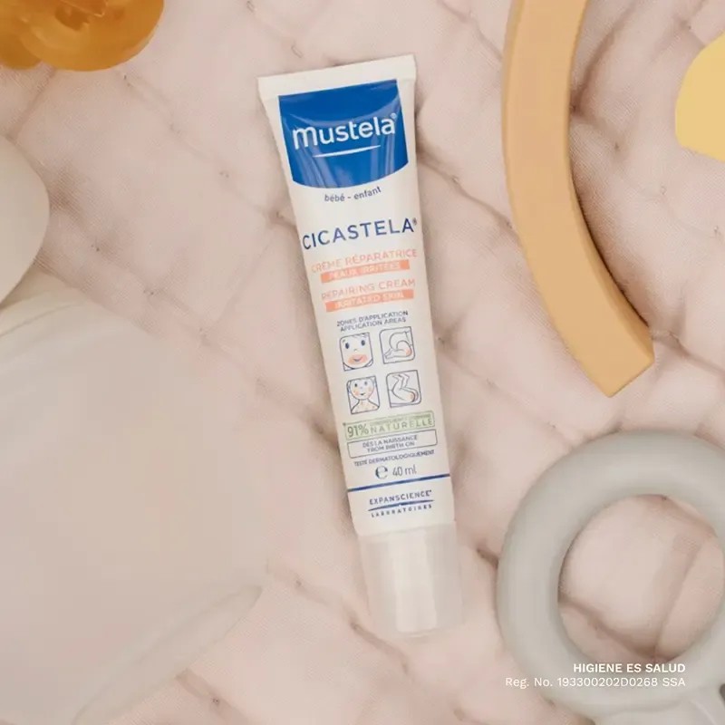 Mustela Cicastela Crema Reparadora Bebé Piel Irritada 40ml