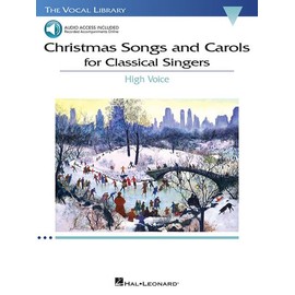 Christmas Songs and Carols for Classical Singers - High Voice (Book/Online Audio) (The Vocal Library)