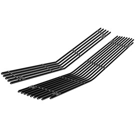 APS Compatible with Chevy Camaro 1978-1981 Stainless Steel Black Horizontal Billet Grille Insert Combo C81034H