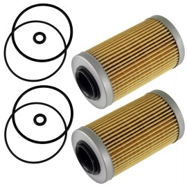 Caltric 2 Oil Filter w/ O-Rings for Sea-Doo Speedster 150 / 155 215 255 2007 2008 - 2011