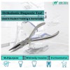 Dental Jarabak Plier Precision Serrations & Grooves Loop Forming Bending