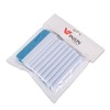 Winjun 10 Pack Blue Plastic Felt Edge Squeegee Scratch Free