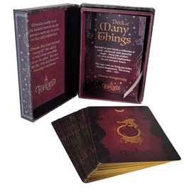 Forged Dice Co. Deck of Many Things - Premium RPG Playing Cards with Unique Art Illustrations - Compatible with Dungeons and Dragons Board Game, D&D 5e, DND Accessories