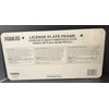 Peanuts SNOOPY Plastic Black and White License Plate Frame NEW!