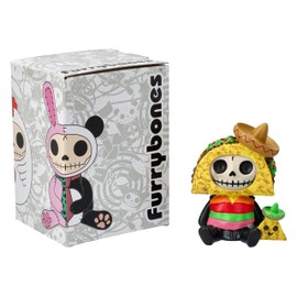 Furrybones Pancho Funny Skeleton in Taco Costume Collectible Figure