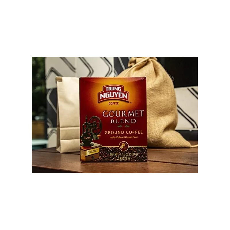 TRUNG NGUYEN LEGEND GOURMET BLEND Premium Roasted Ground Coffee -