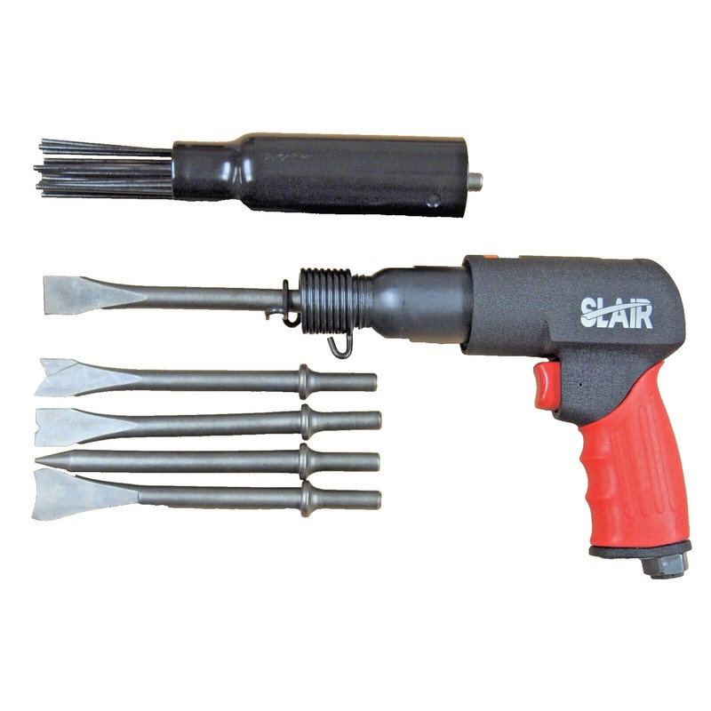 SLAIR 2 in 1 Pistol Air Pneumatic Needle Scaler Hammer