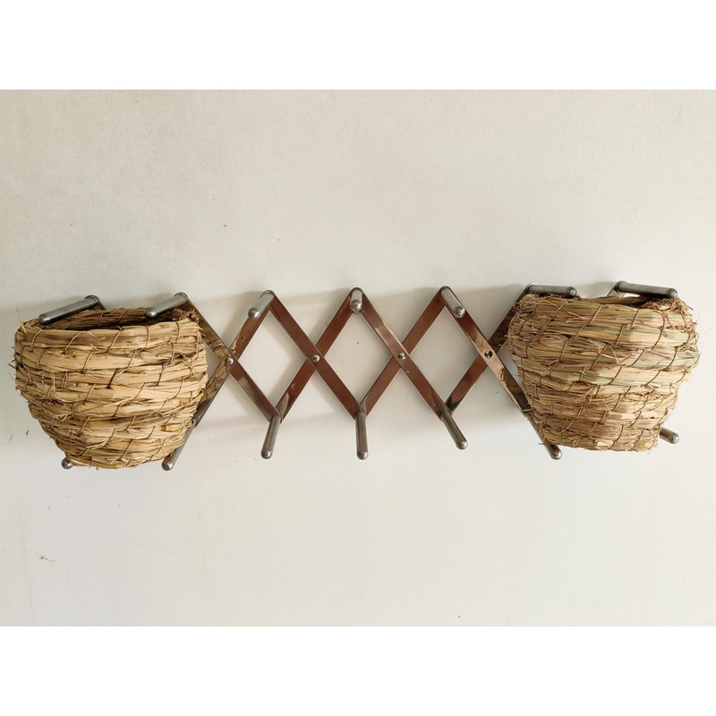 SWEIBIAI Pot Lid Organizer Pot Lid Holder Adjustable Pot Lid