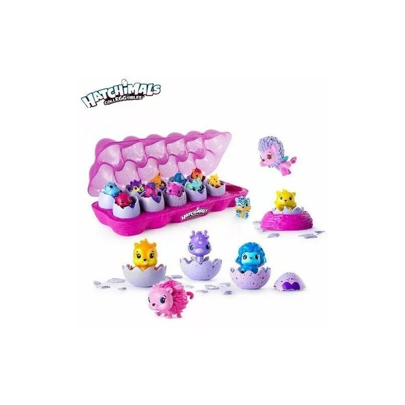 Hatchimals CollEGGtibles, 12-Pack Egg Carton - Season One - Hard