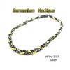 Braided Germanium Necklace ◇ Sports Breath (Baseball, Soccer, Golf, etc)