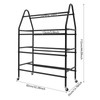GDAE10 3D Printer Filament Storage Rack,Metal 4-Tier Filament Rack with