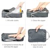 Travelkin 4 Set Packing Cubes Compression, Travel Packing Organizers Bags