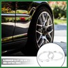 Motoforti 4pcs 72.6 to 66.6 mm Aluminium Alloy Car Hub