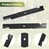 115-9649-03 Lawn Mower Blades Compatible with Ex mark, T oro,