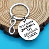 Huwujiu Grandma Keyring Grandma Gifts from Grandson The Love Between