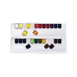Mijello Mission Gold Watercolor Set, 24 Colors, 1 Set (MPW2024), Assorted