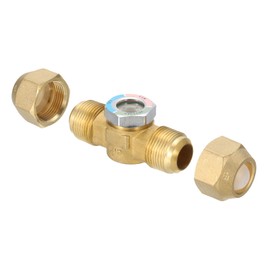 PATIKIL Sight Glass, 3/4 x 3/4 SAE Universal Liquid Moisture Indicator for Air Conditioning HVAC Refrigeration