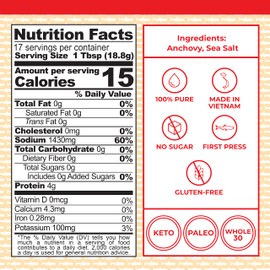 Red Boat Fish Sauce 40°N (Pack of 2-250 ML)