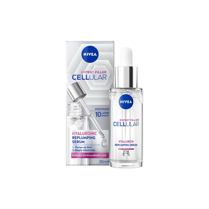 Nivea Cellular Filler Expert Replumping Hyaluronic Serum 30ml