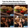 Newmowa Magnetic Selfie Light, Extendable Phone Ring Light with Mirror,