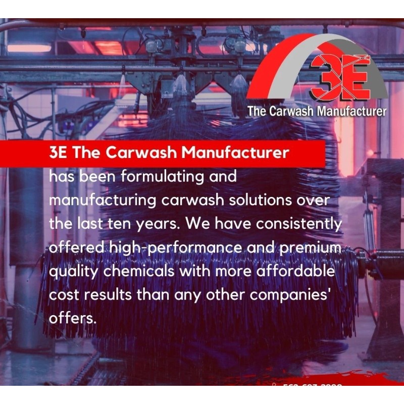 3E Deluxe Foaming Car Wash Soap 64 oz/Half Gallon (Works