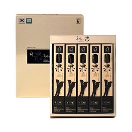 gold black Galleria Areumdrigeum Black Black Ginseng Sky and Black Ginseng Jeonggwa 150g / 갤러리아 아름드리금흑흑삼하늘천과흑삼정과150g