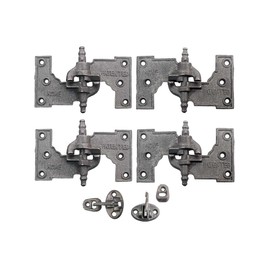 Acme Cast Iron Mortise Shutter Hinges - 6 1/2" X 3 1/2"