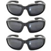 OWL Padded Motorcycle Riding Goggle Protective Polycarbonate Glasses Smoke 3