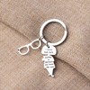 Edna Mode Quote Keychain I Never Look Back Darling it
