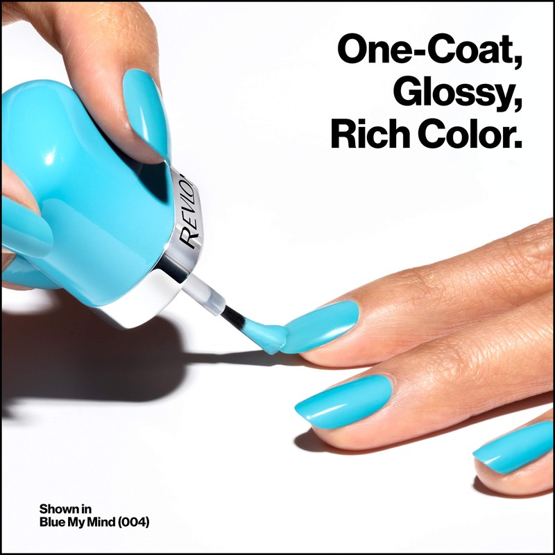 REVLON Ultra HD Snap Nail Polish, Glossy Nail Color, 100%