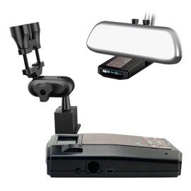 Car Rearview Mirror Stem Radar Detector Mount,for Escort Max360c Max 3 IX IXc Redline EX Beltronics Cobra DualPro GT 360 Radar Models,w/EZ Magnet Connection