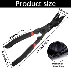 Gearmax Door Panel Removal Pliers, Door Trim Pliers for Removing Clips, Removal Panel Clip Pliers, Upholstery Hose Scraper Trim Clip Pliers Car Removal Pliers for Car Door