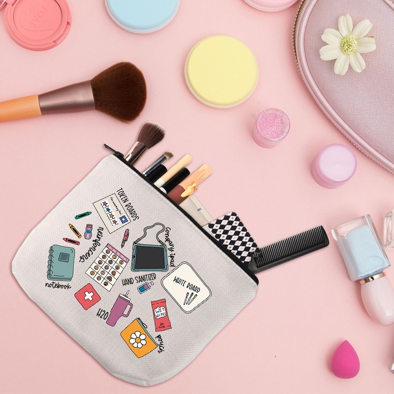 WSNANG RBT Gift Registered Behavior Technician Makeup Bag RBT Graduation